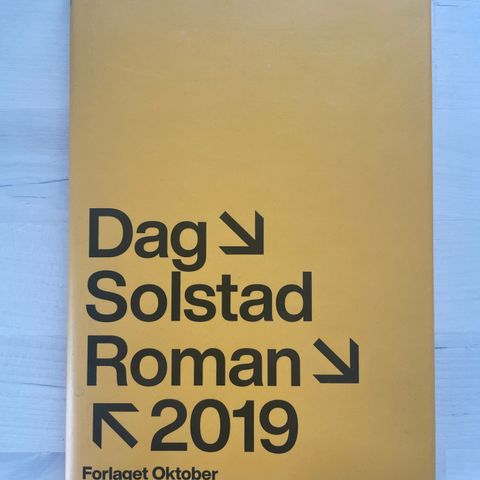 1. opplag Dag Solstad «Roman 2019»