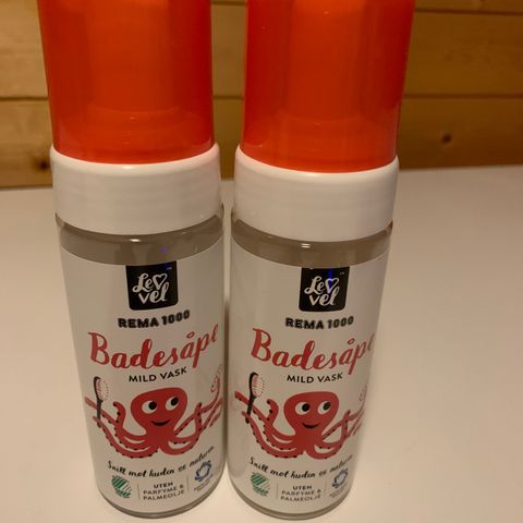 Ny Badesåpe Mild vask 2stk. 150ml hver selges samlet