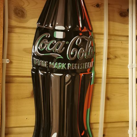 Coca-Cola skilt.