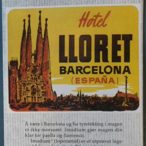 Hotel Lloret Barcelona, Spania.