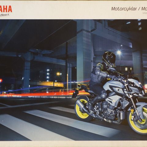 Yamaha Mc og moped 2016 svensk brosjyre