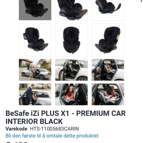 BeSafe iZi Plus x1 Black