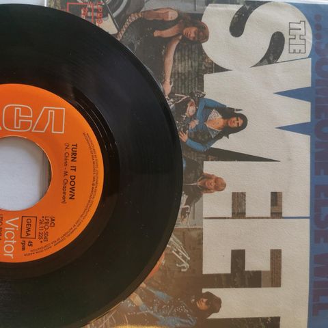 The Sweet - Turn It Down 7"