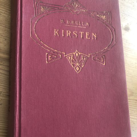 Kirsten.  Utgitt 1922