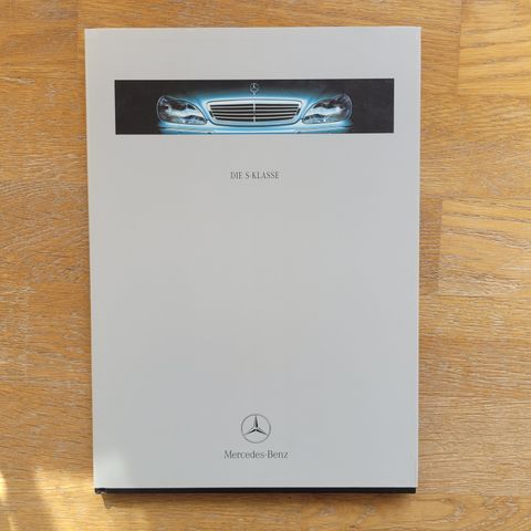 Brosjyre Mercedes S-Klasse 2000 (utgave 05/1999) W220