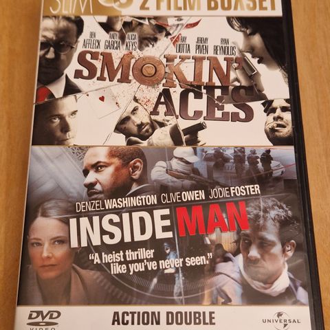 Inside Man + Smoking Aces  ( DVD )