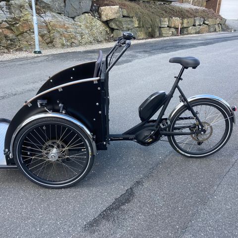Elektrisk pasient sykkel - Christiania Model Taxa selges