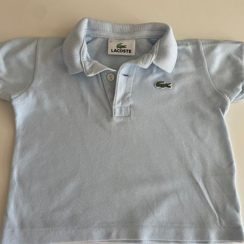 Lacoste piquet t-skjorte 1 år