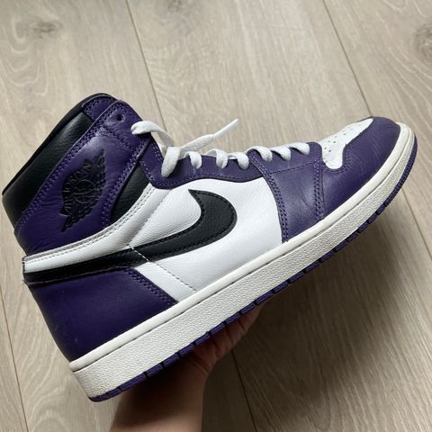 Jordan 1 court purple high