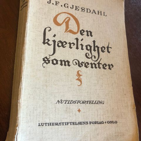 Den kjærlighet som venter. Utgitt 1930