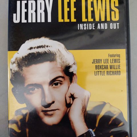 Dvd  Musikk. Jerry Lee Lewis. Innside and out. The music collection. Rock.