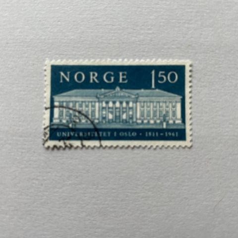 Norske frimerker 1961