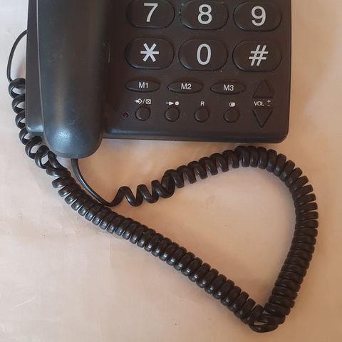 Gammel telefon.