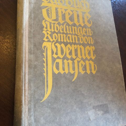 Tysk bok. Utgitt 1917