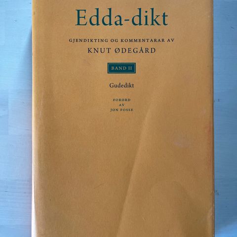 Edda-dikt / Knut Ødegård - Jon Fosse