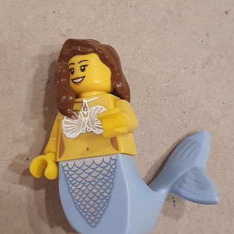 Lego minifigur havfrue