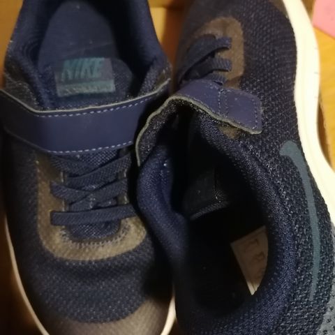 Nike joggesko 31,5 blå, unisex