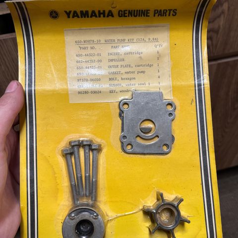 Impeller sett Yamaha