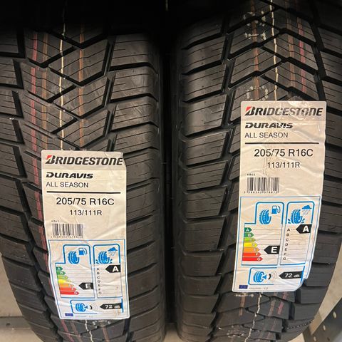 205/75R16C Brigestone Duravis All season