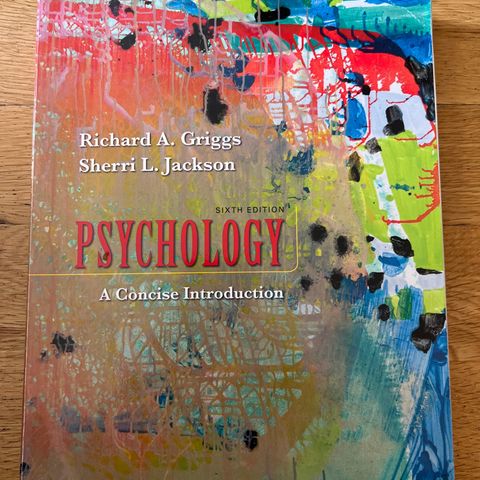 Psychology- a concise introduction