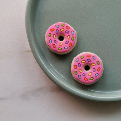 Maskestoppere rosa donut
