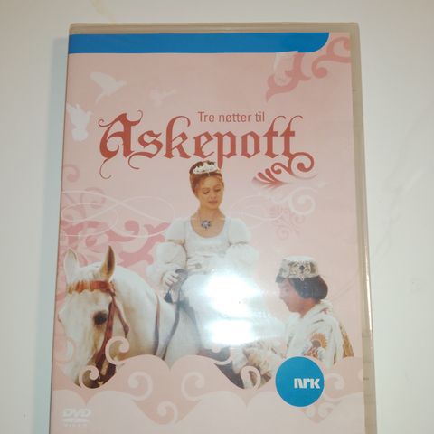 Tre nøtter til Askepott dvd (uåpnet i plast)