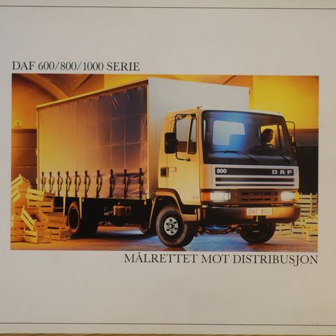 DAF 600/800/1000 SERIE brosjyre