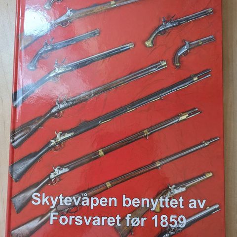 Skytevåpen benyttet av Forsvaret før 1859