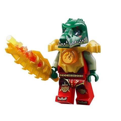 100% Ny Lego Legends of Chima minifigur Cragger with Weapon Sword