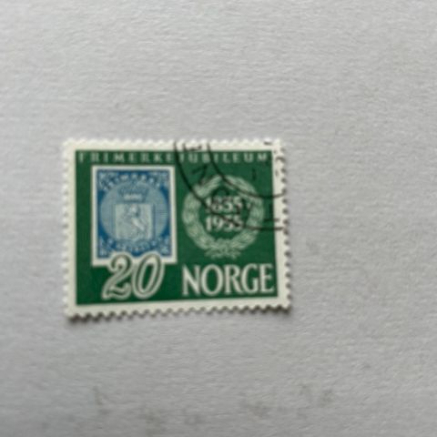 Norske frimerker 1955