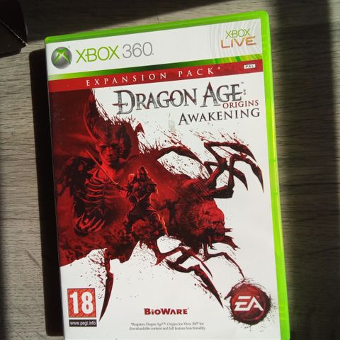 Xbox 360 Dragon age origins selges