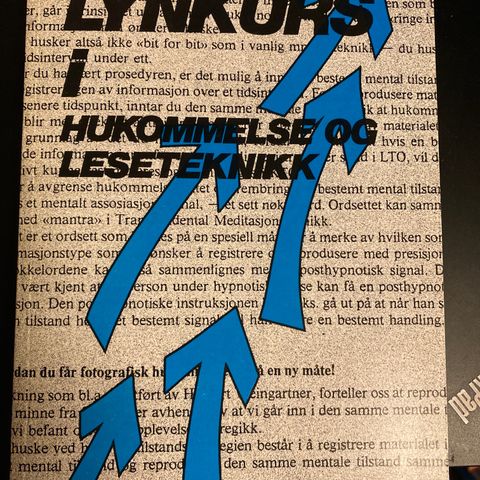 Lynkurs i hukommelse og leseteknikk - Kurt Bai