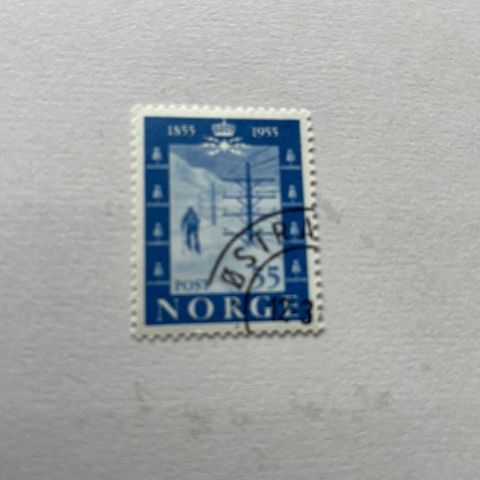 Norske frimerker 1954