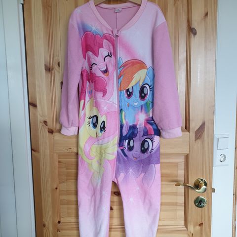 My little Pony vinter hytte fleece dress overall 122/128 / 70kr frakt