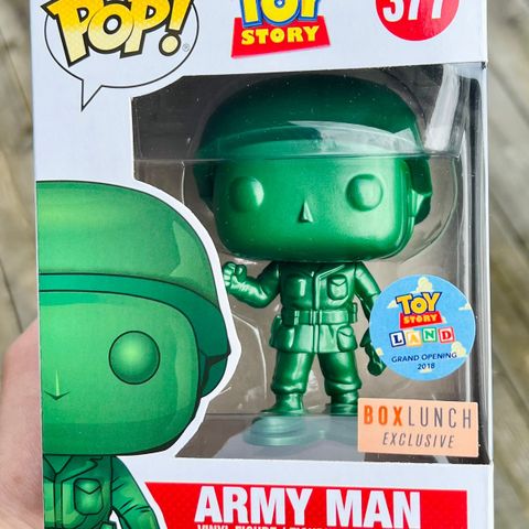 Funko Pop! Army Man (Metallic) | Toy Story | Disney | Pixar (377)