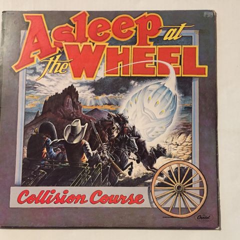 ASLEEP AT THE WHEEL / COLLISION COURSE - VINYL LP