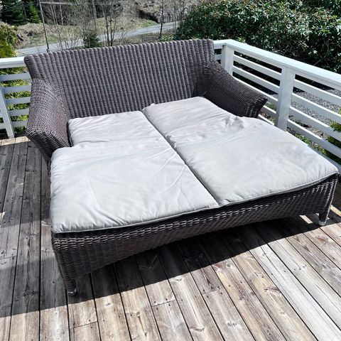 Daybed dobbel solseng