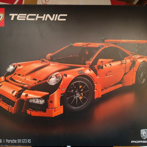 Lego 42056 Porsche uåpnet