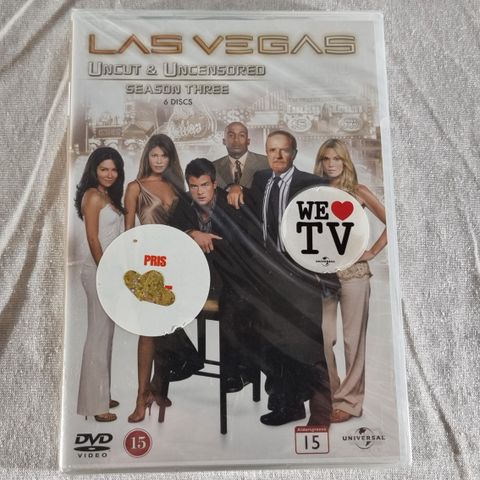 Las Vegas Sesong 3 Ny DVD