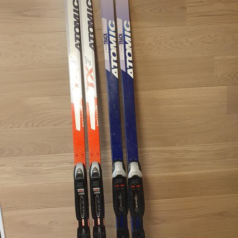 Atomic fjellski med BC-bindinger, lengde 198 cm