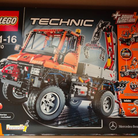 Lego 8110 unimog uåpnet