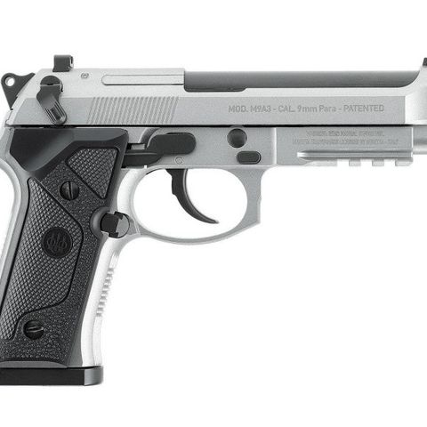 Beretta M9A3 FM INOX - Luftpistol med Blowback - 4.5mm BB