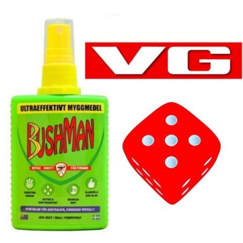Myggmiddel - Bushman - Spray 90 ml