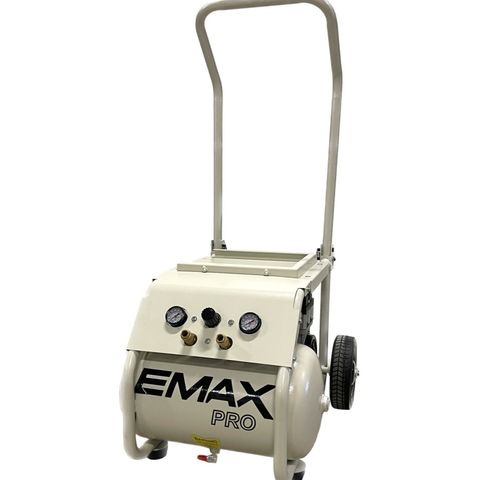Kompressor EMAX 2,5 HK Oljefri silent 20 liter NB! Bestillingsvare