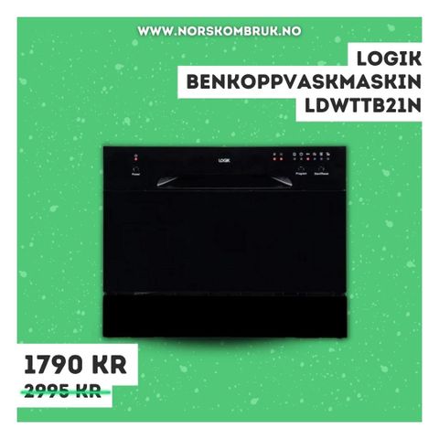 Logik benkoppvaskmaskin LDWTTB21N |