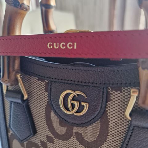 Veske - Gucci Diana Jumbo GG mini tote bag - April 2022!