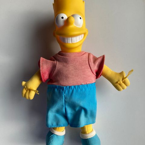 90s Bart Simpson vintage dokke / figur