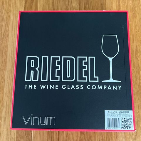 12 stk Riedel Vinum ølglass - som nye