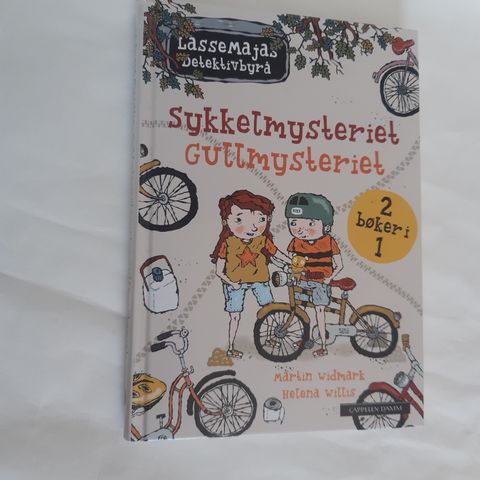 LasseMajas 2 i 1 bok: Sykkelmysteriet / Gullmysteriet