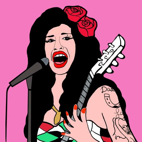 Amy Winehouse(illustrasjon)